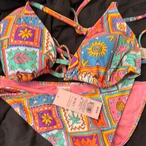 Wild Fable Colorful Patterned Bikini